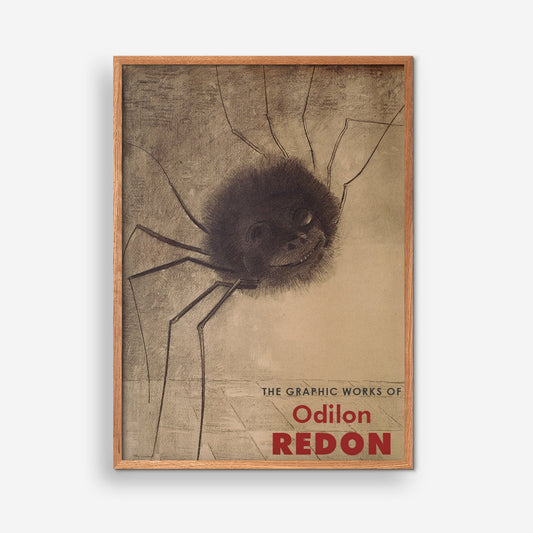 Die lächelnde Spinne – Odilon Redon 